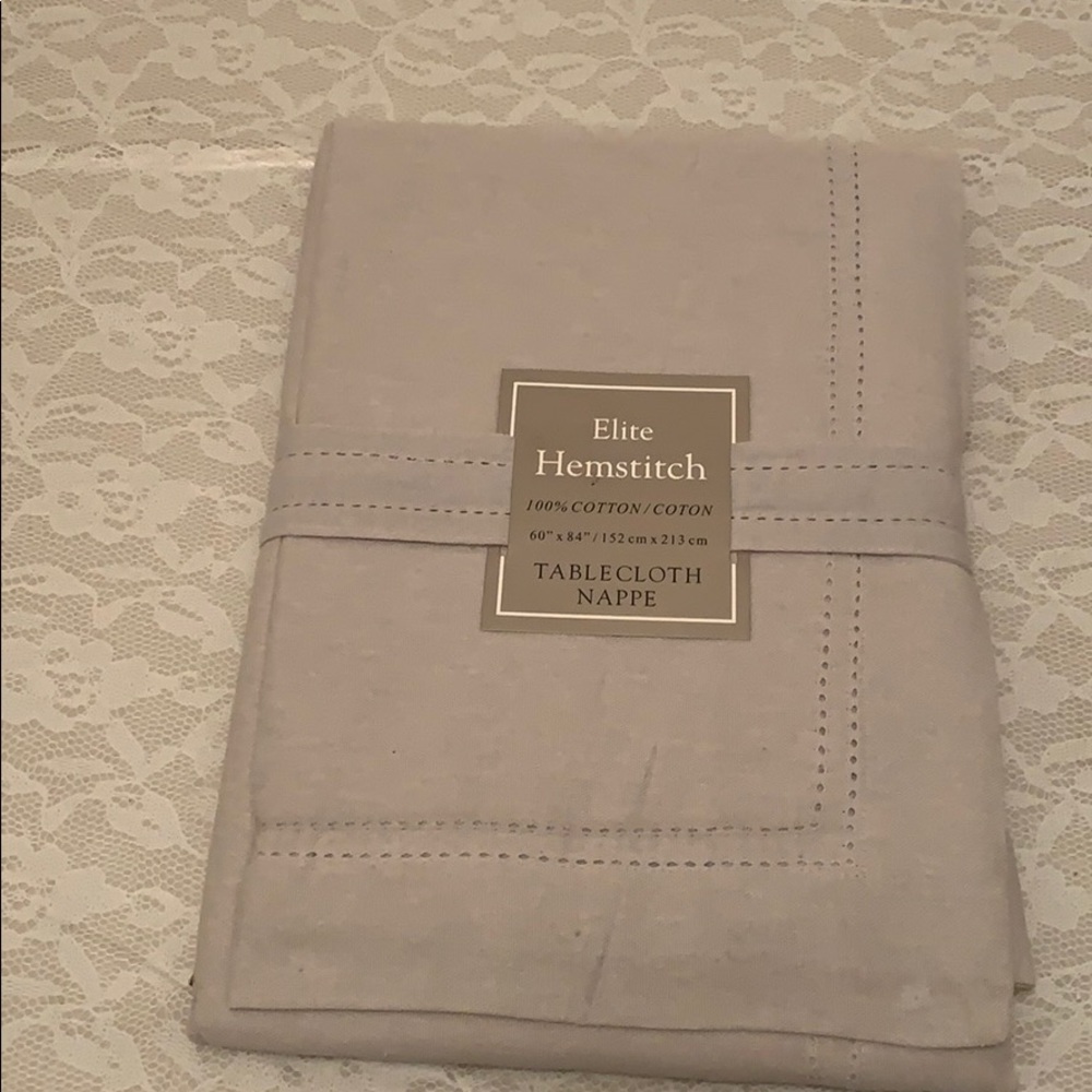 Elite Hemstitch Tablecloth